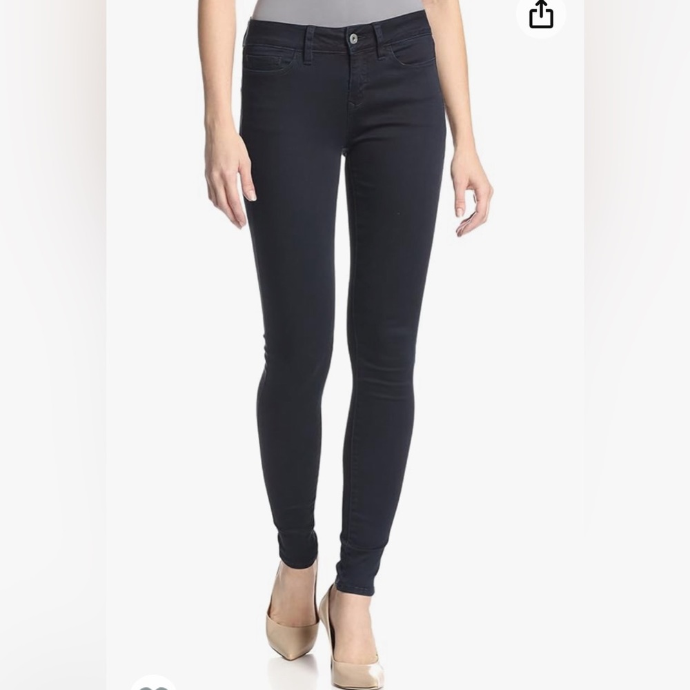 Yummie JY7-011 Super Skinny Jean in Black Size 28